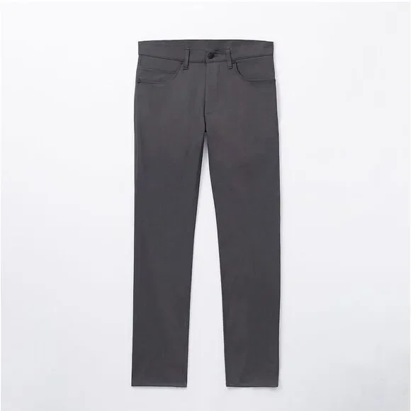 Stylus Men's 5 Pocket Pant Stretch Slim Fit Size 34"x 34" CHARCOAL GRAY msrp $60 - Picture 3 of 4